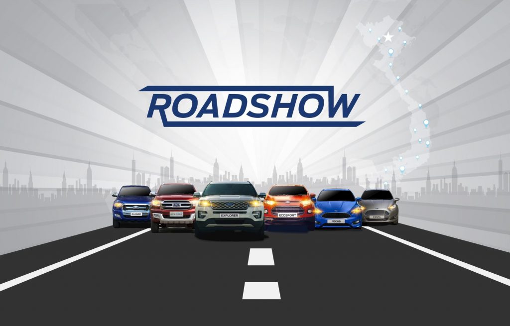 Chương trình ROAD SHOW để lái thử xe và trải nghiệm cảm giác lái xe Ford Toàn Quốc