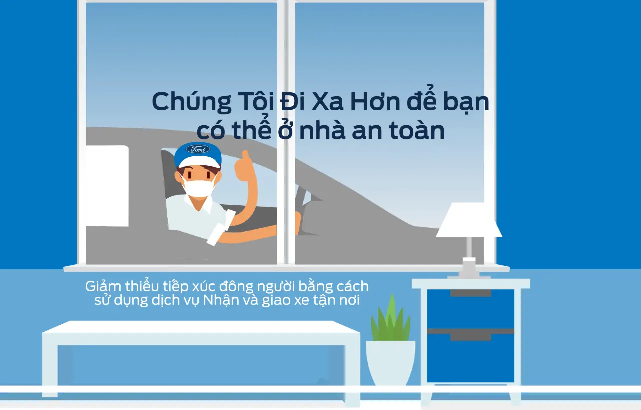 Dịch vụ MIỄN PHÍ nhận – giao xe tận nhà