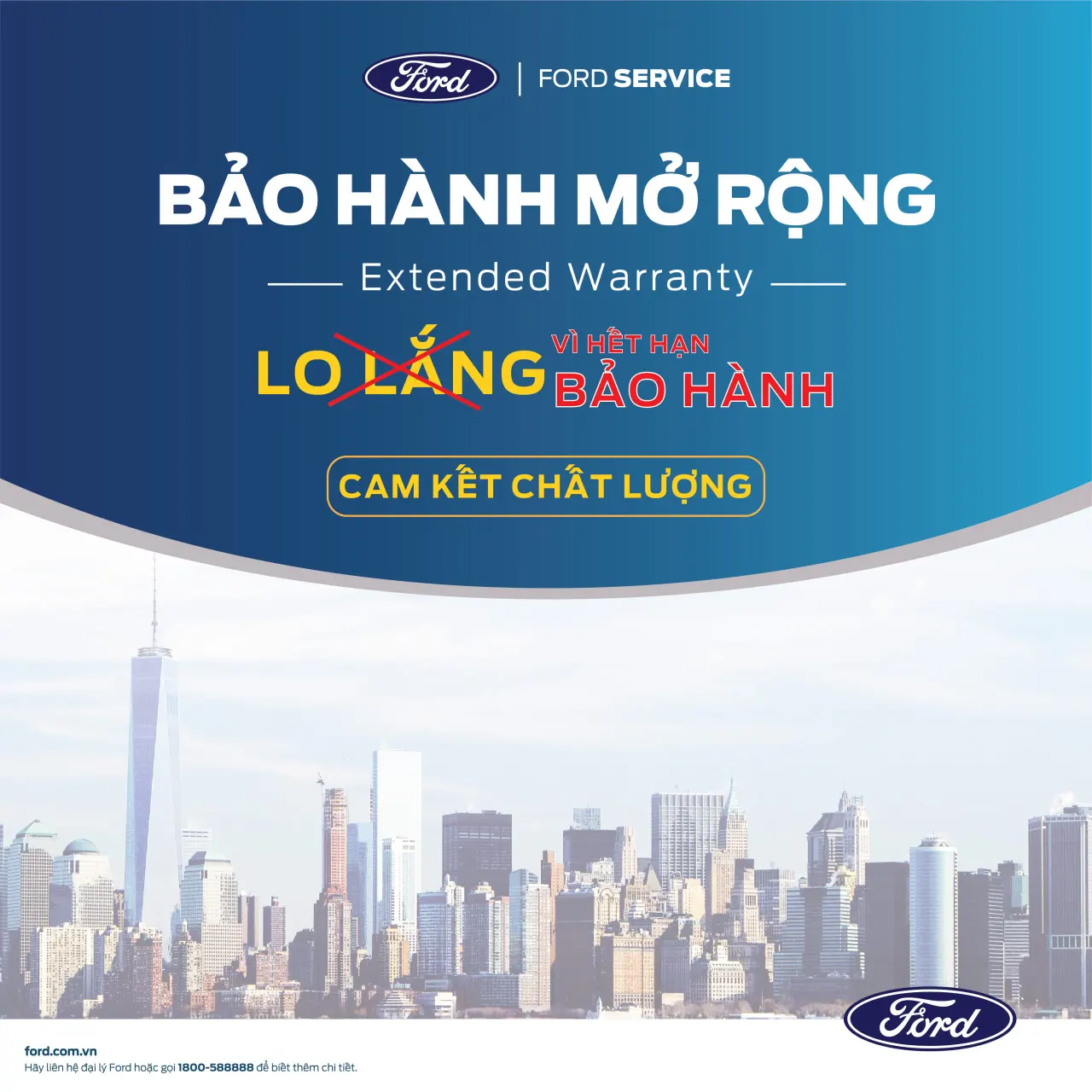 Bảo hành mở rộng – Chi phí nhỏ – Quyền lợi lớn