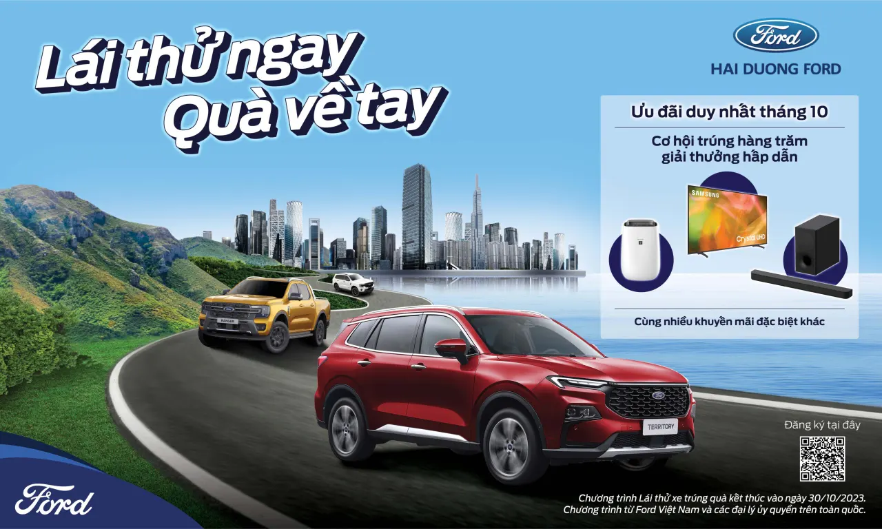 LÁI THỬ NGAY – QUÀ VỀ TAY