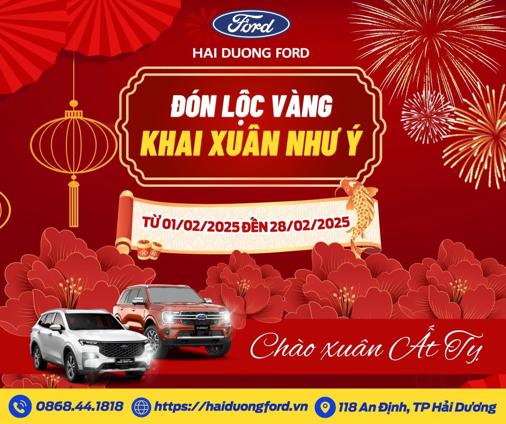 ĐÓN LỘC VÀNG – KHAI XUÂN NHƯ Ý 2025