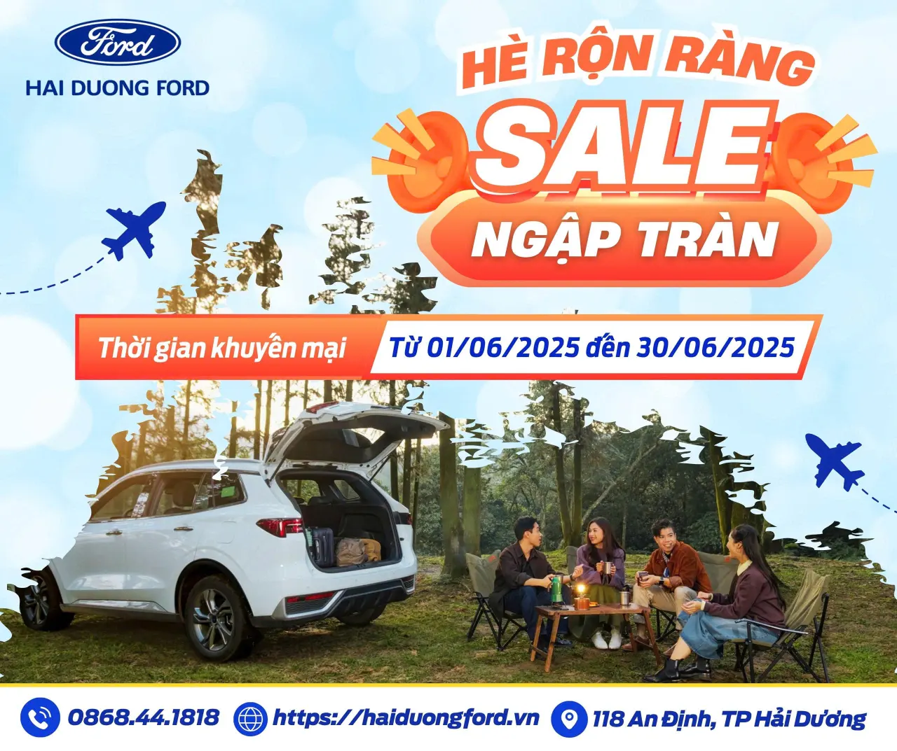 HÈ RỘN RÀNG – SALE NGẬP TRÀN