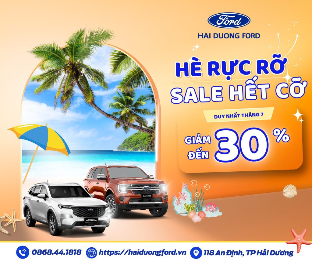 HÈ RỰC RỠ – SALE HẾT CỠ