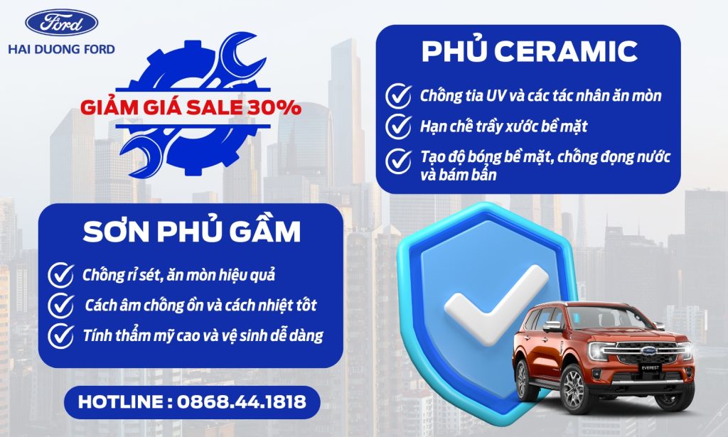 DỊCH VỤ SƠN PHỦ GẦM – PHỦ CERAMIC