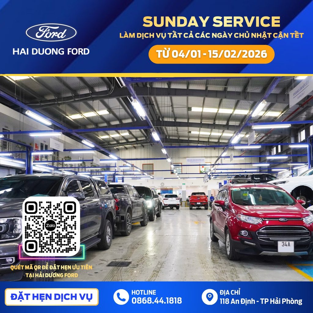 SUNDAY SERVICE | HẢI DƯƠNG FORD