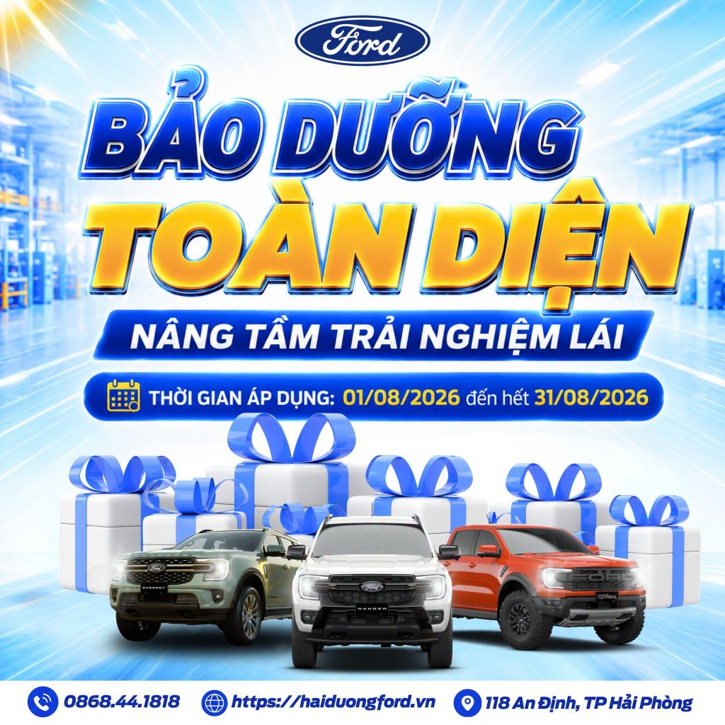 BẢO DƯỠNG TOÀN DIỆN – NÂNG TẦM TRẢI NGHIỆM LÁI